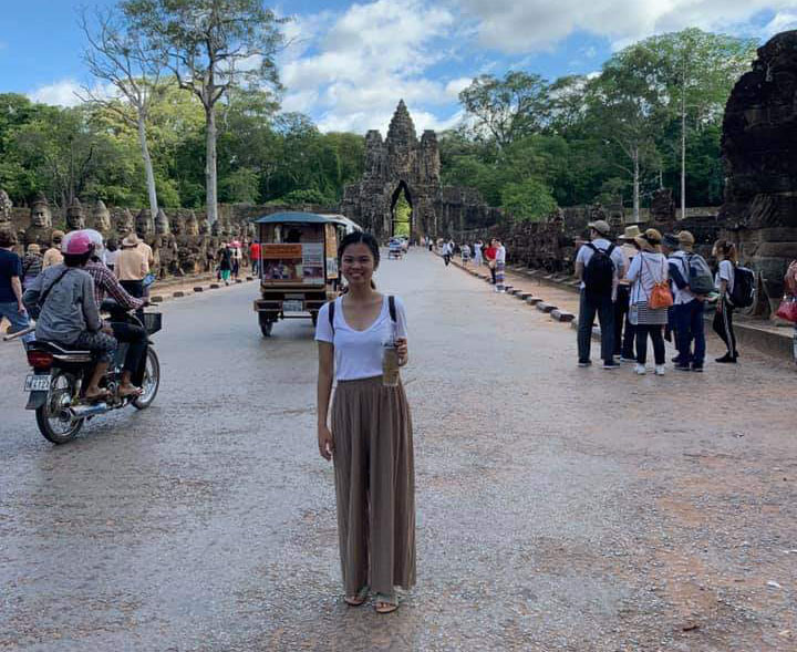 Jhenica in Siem Reap