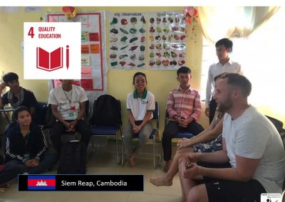 Volunteer in Monitoring and Evaluation for a youth-leadership nonprofit organization