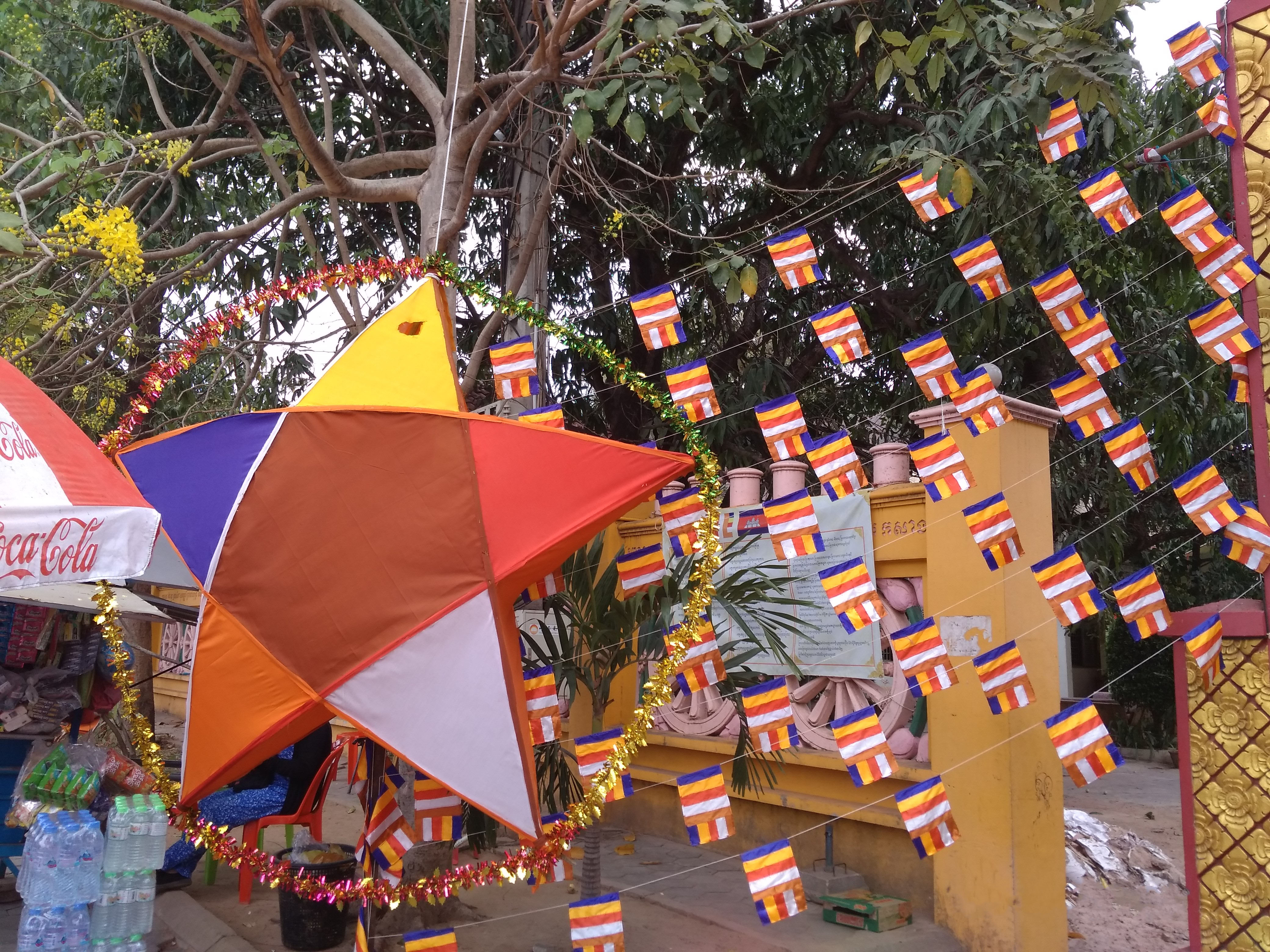 Decorations for Khmer New Year