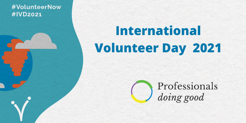 Celebrating PDG’s  friends and partners in the Volunteer International Day